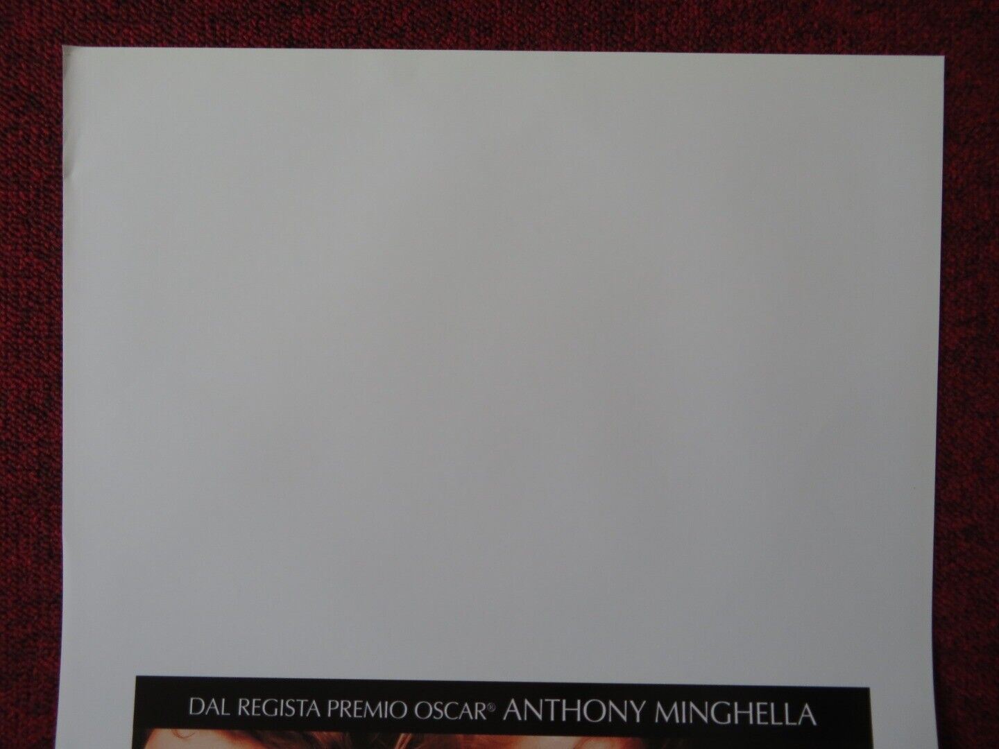 COLD MOUNTAIN ITALIAN LOCANDINA (27.5"x13") POSTER JUDE LAW NICOLE KIDMAN 2003 Movie posters