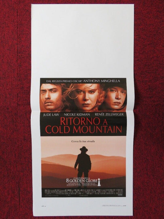 COLD MOUNTAIN ITALIAN LOCANDINA (27.5"x13") POSTER JUDE LAW NICOLE KIDMAN 2003 Movie posters