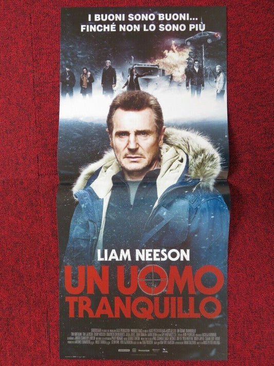 COLD PURSUIT ITALIAN LOCANDINA (16.5"x12.5") POSTER LIAM NEESON LAURA DERN 2019 Movie posters
