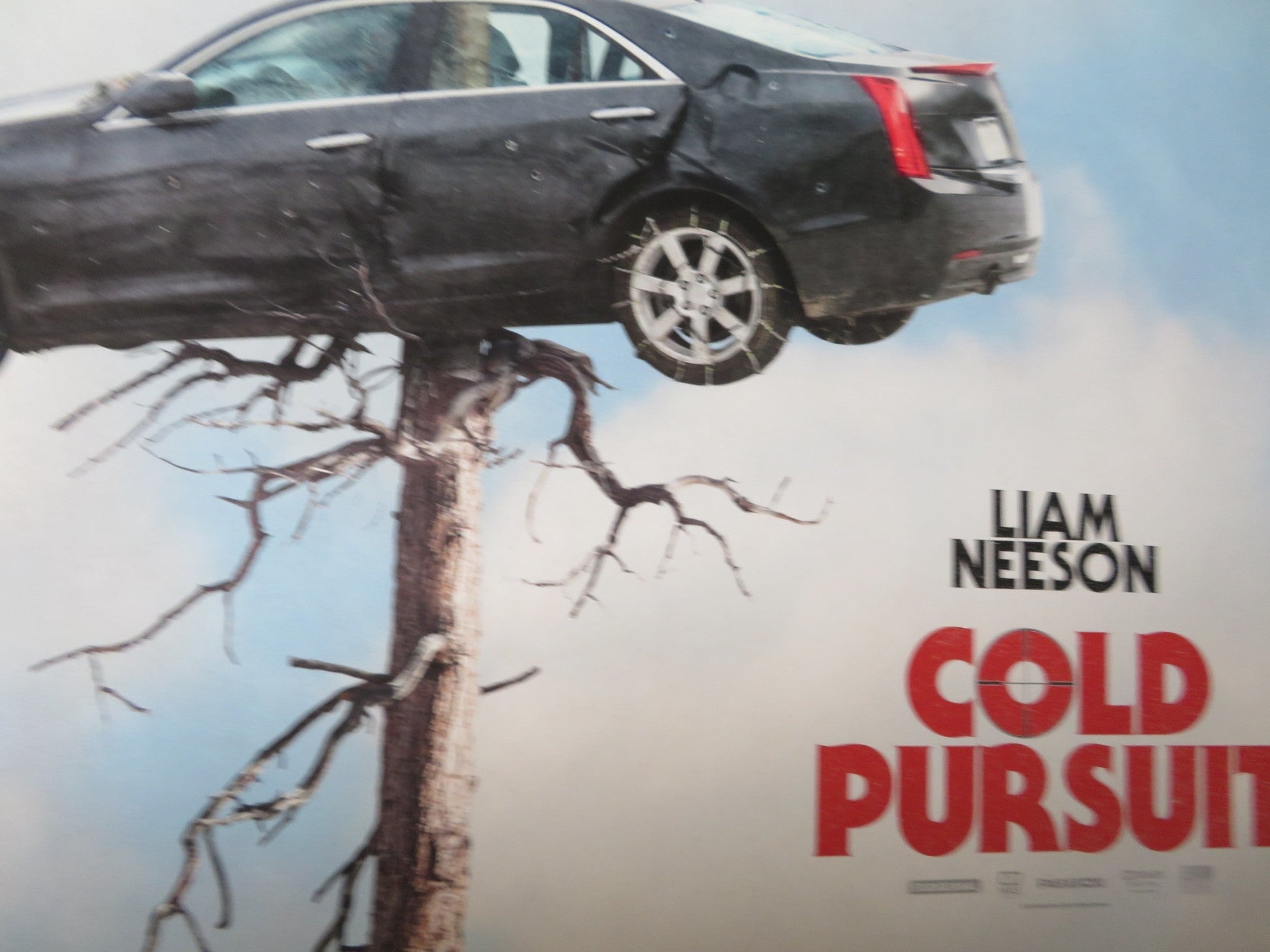 COLD PURSUIT US ONE SHEET ROLLED POSTER LIAM NEESON LAURA DERN 2019 Rendezvous Cinema Movie posters