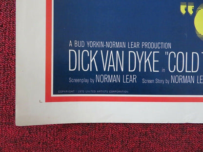 COLD TURKEY US HALF SHEET (22"x 28") POSTER DICK VAN DYKE PIPPA SCOTT 1971 Movie posters