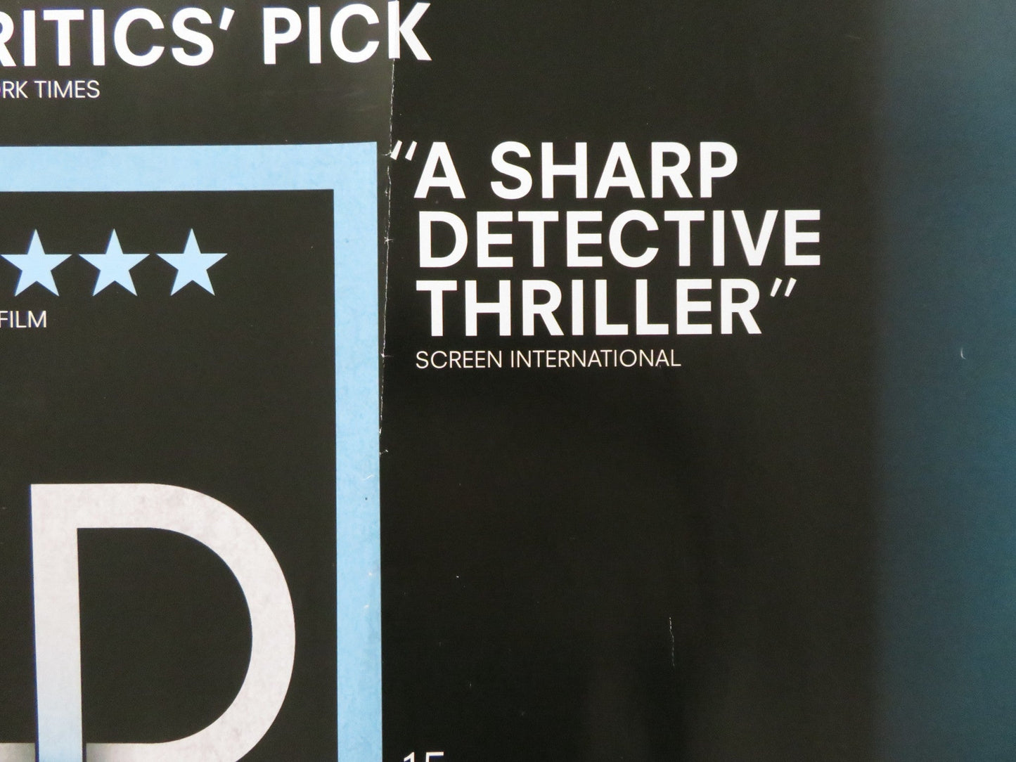 COLD WEATHER UK QUAD (30"x 40") ROLLED POSTER CRIS LANKENAU TRIESTE K. DUNN 2010 Rendezvous Cinema Movie posters