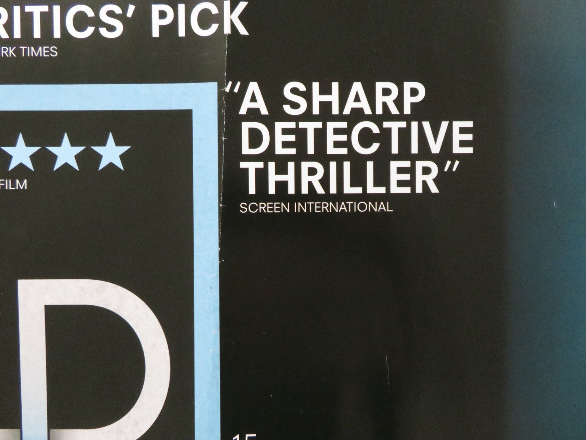 COLD WEATHER UK QUAD (30"x 40") ROLLED POSTER CRIS LANKENAU TRIESTE K. DUNN 2010 Rendezvous Cinema Movie posters