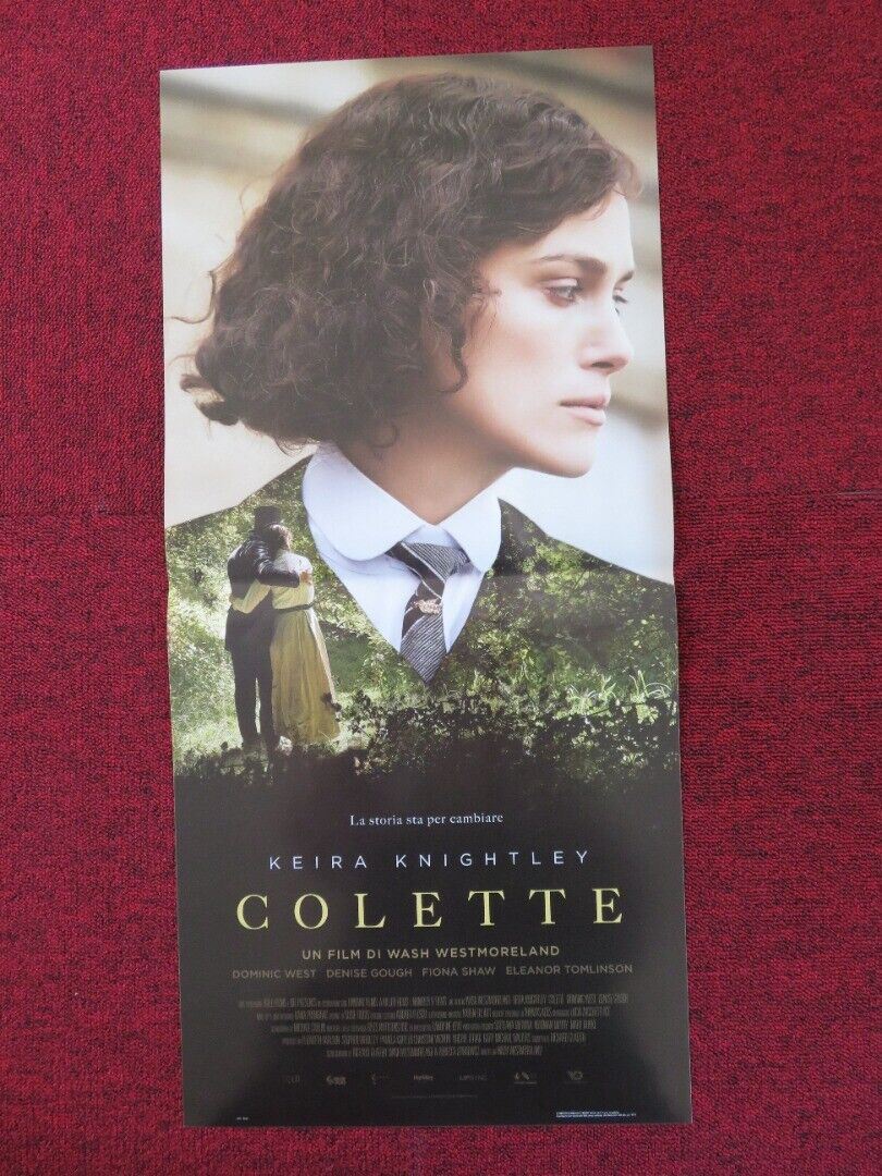 COLETTE ITALIAN LOCANDINA (26.5"x12.5") POSTER KEIRA KNIGHTLEY FIONA SHAW 2018 Rendezvous Cinema Movie posters