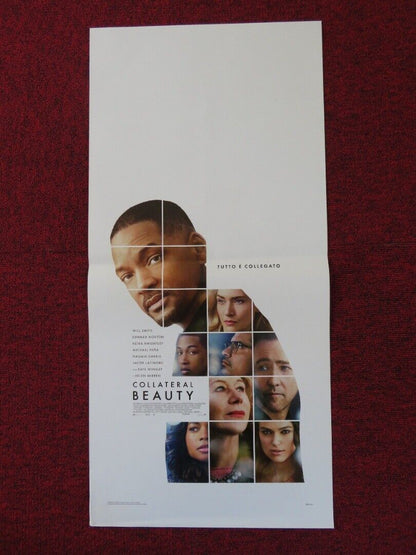 COLLATERAL BEAUTY ITALIAN LOCANDINA (27.5"x13") POSTER W SMITH K WINSLET 2016 Rendezvous Cinema Movie posters