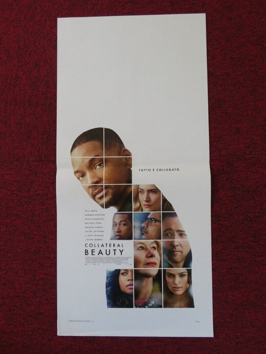 COLLATERAL BEAUTY ITALIAN LOCANDINA (27.5"x13") POSTER W SMITH K WINSLET 2016 Rendezvous Cinema Movie posters