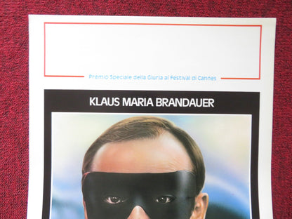 COLONEL REDL ITALIAN LOCANDINA POSTER KLAUS MARIA BRANDAUER 1988 Rendezvous Cinema Movie posters