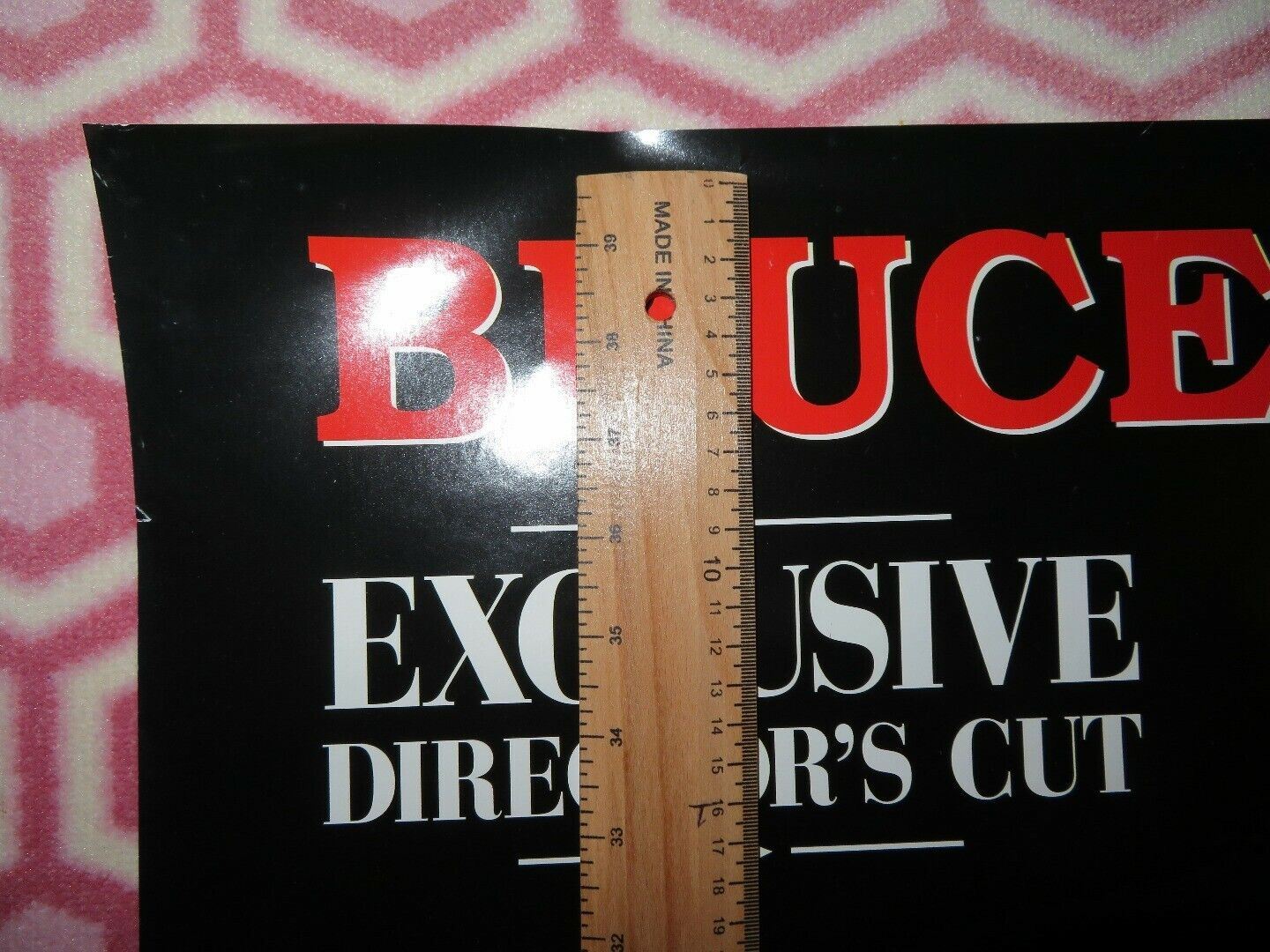 COLOR OF NIGHT US ONE SHEET ROLLED POSTER VHS DIRECTORS CUT 1994 Rendezvous Cinema Movie posters