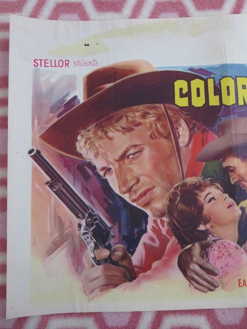 COLORADO CHARLIE BELGIUM (14"x 21") POSTER JACK BERTHIER 1965 Movie posters