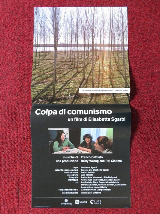 COLPA DI COMUNISMO ITALIAN LOCANDINA (26.5"x12.5") POSTER ANA TURBATU 2015 Movie posters