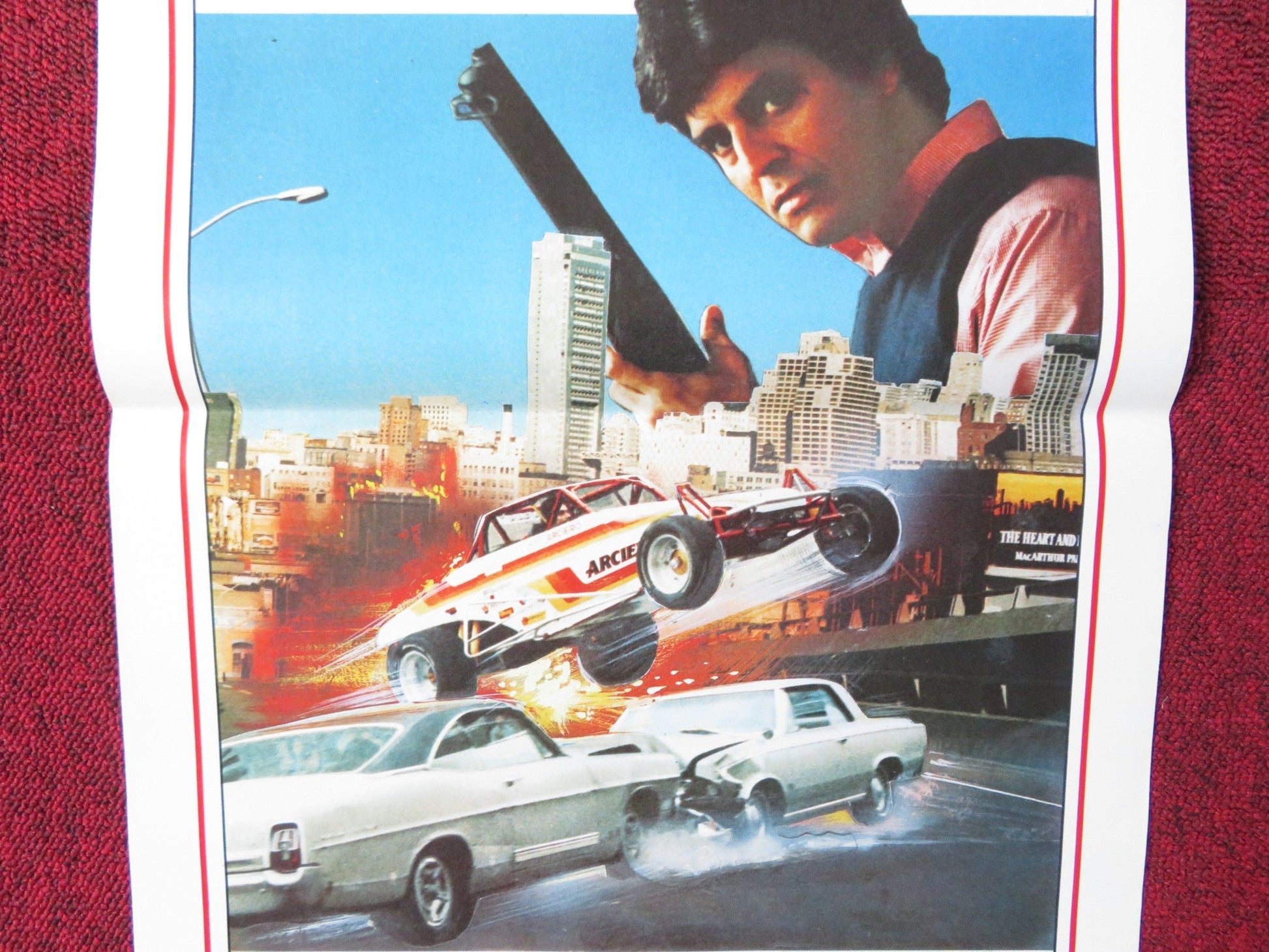 COLPI DI LUCE ITALIAN LOCANDINA POSTER ERIK ESTRADA ENNIO GIROLAMI 1985 Rendezvous Cinema Movie posters