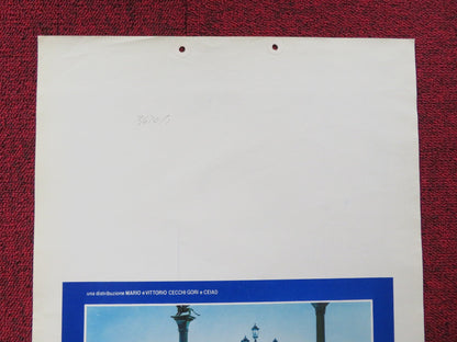 COLPO DI FULMINE ITALIAN LOCANDINA POSTER JERRY CALA VENESSA GRAVINA 1985 Rendezvous Cinema Movie posters