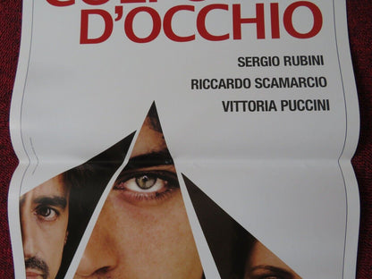 COLPO D'OCCHIO ITALIAN LOCANDINA (27.5"x12.5") POSTER SERGIO RUBINI 2008 - Rendezvous Cinema