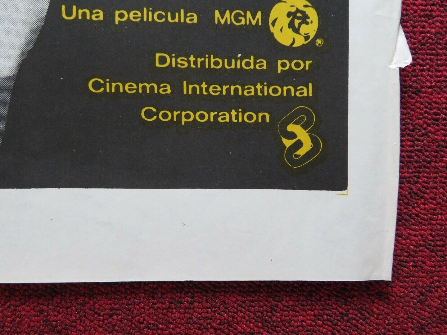 COMA FOLDED ARGENTINA POSTER MICHAEL DOUGLAS GENEVIEVE BUJOLD 1978 - Rendezvous Cinema