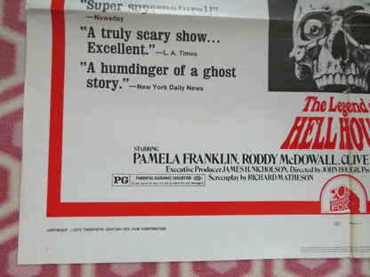 COMBO LAST AMERICAN HERO / LEGEND OF HELL HOUSE US ONE SHEET POSTER JEFF BRIDGES Movie posters