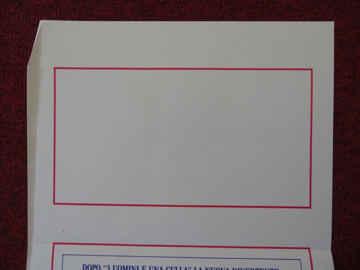 COME AMARE TRE DONNE,RENDERLE FELICI.. ITALIAN LOCANDINA (27.5"x13") POSTER '88 - Rendezvous Cinema