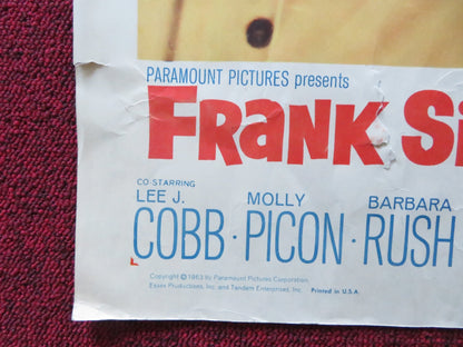 COME BLOW YOUR HORN HALF SHEET (22"x 28") POSTER SHIRLEY FRANK SINATRA 1963 Rendezvous Cinema Movie posters