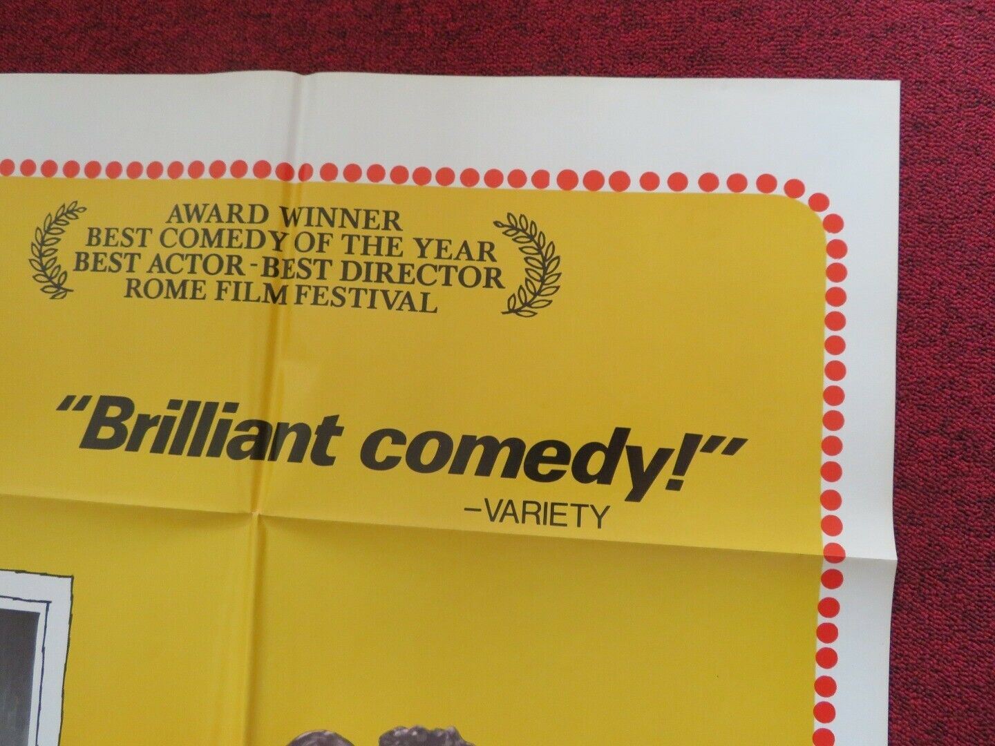 COME HOME AND MEET MY WIFE / Romanzo popolare FOLDED US ONE SHEET POSTER 1974 Movie posters