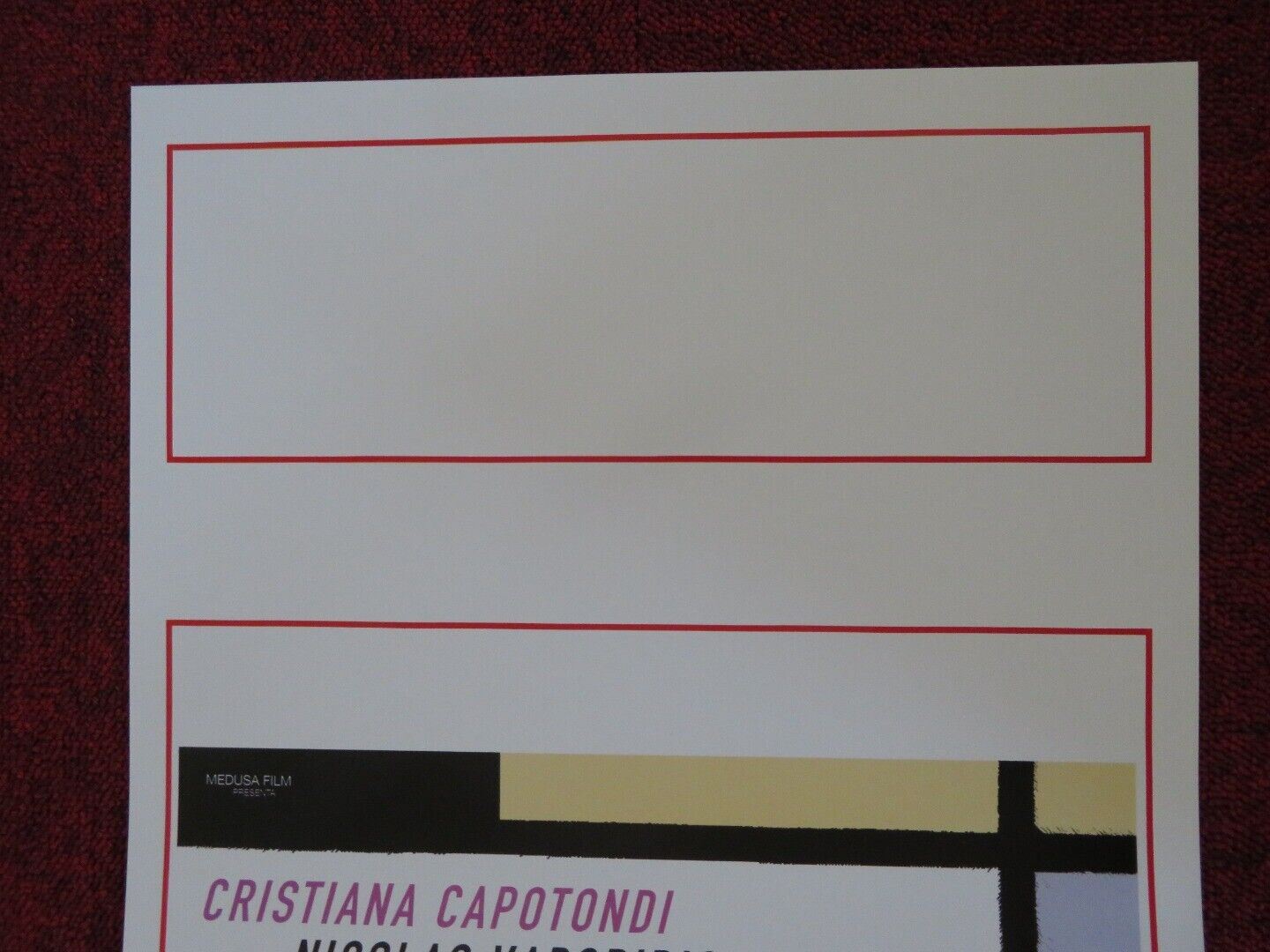 COME TU MI VUOI ITALIAN LOCANDINA (27.5"x13") POSTER CRISTIANA CAPOTONDI 2007 - Rendezvous Cinema