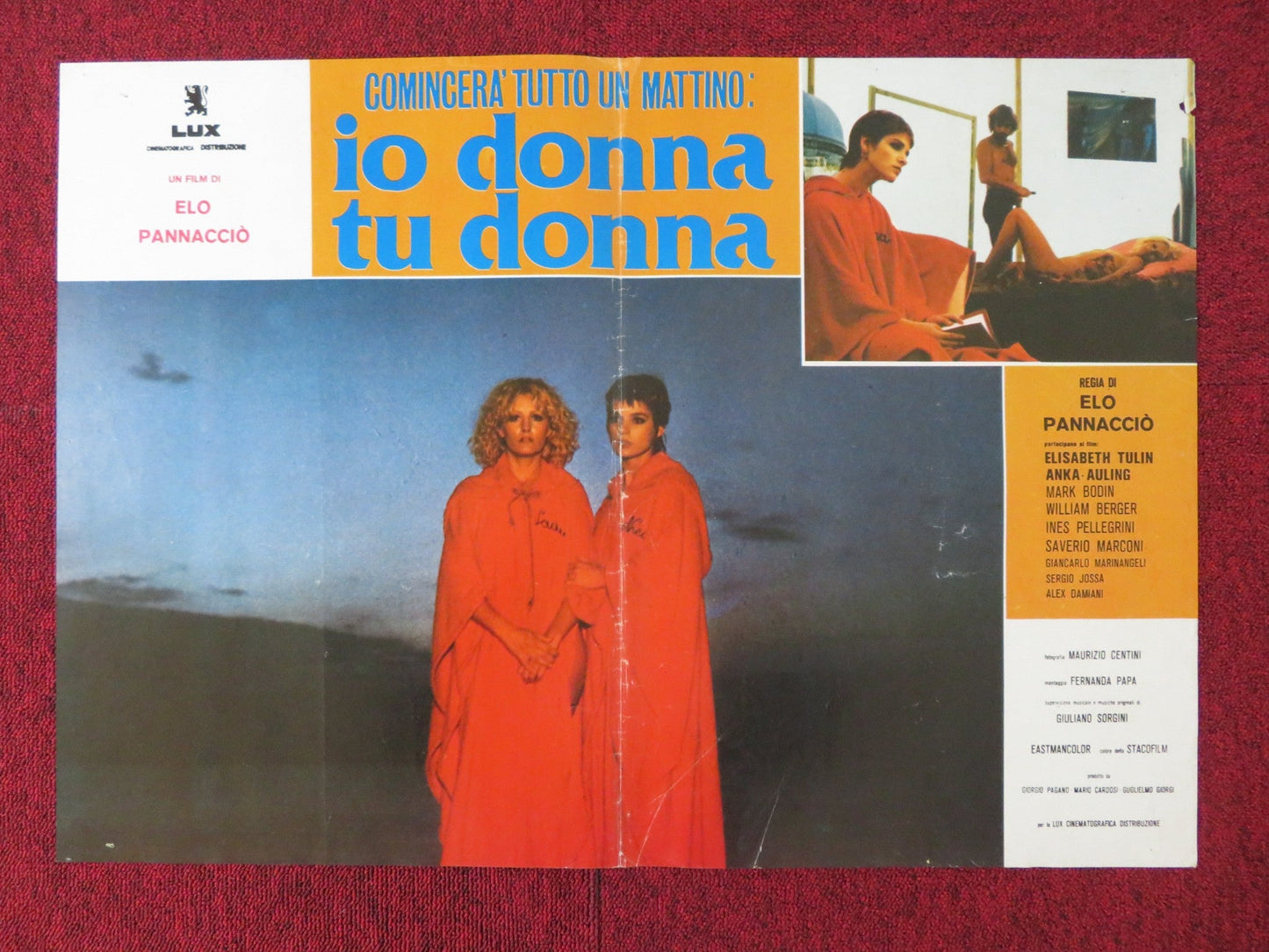 COMINCERA' TUTTO UN MATTINO: IO DONNA TU DONNA - C ITALIAN FOTOBUSTA POSTER 1978 Rendezvous Cinema Movie posters