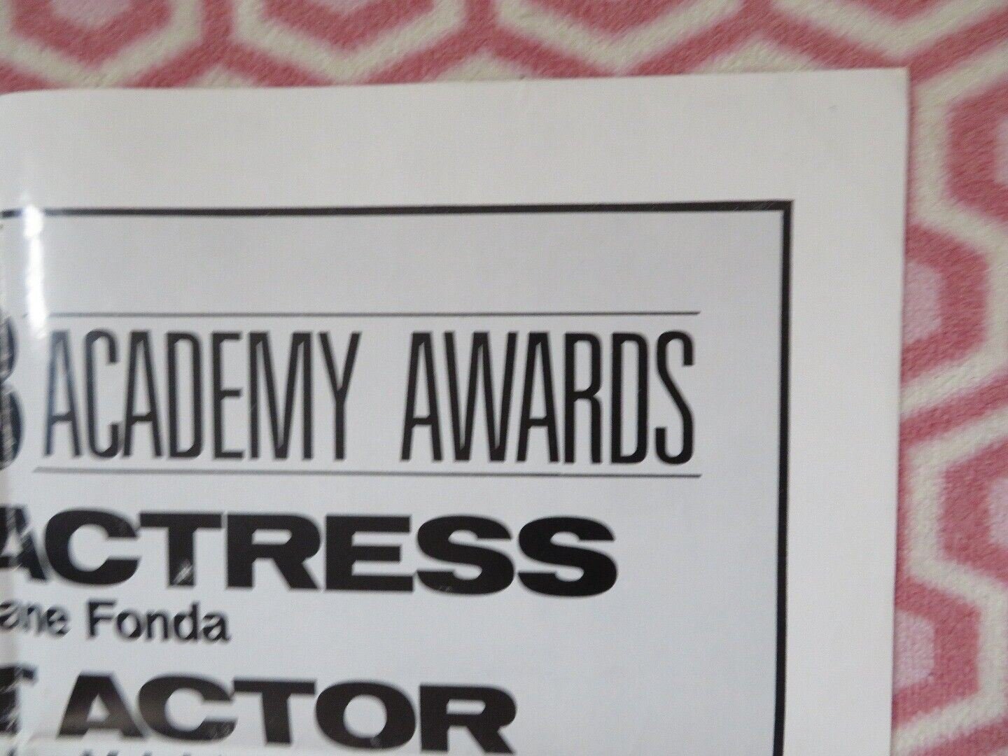 COMING HOME ACADEMY AWARDS US ONE SHEET POSTER JON VOIGHT JANE FONDA 1978 Movie posters