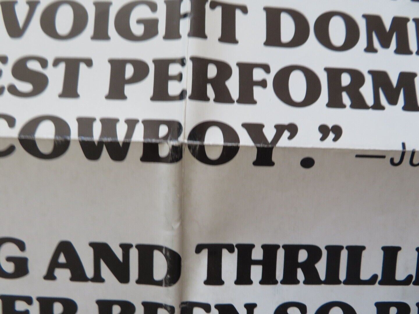 COMING HOME REVIEW FOLDED US ONE SHEET POSTER JANE FONDA JON VOIGHT 1978 Movie posters