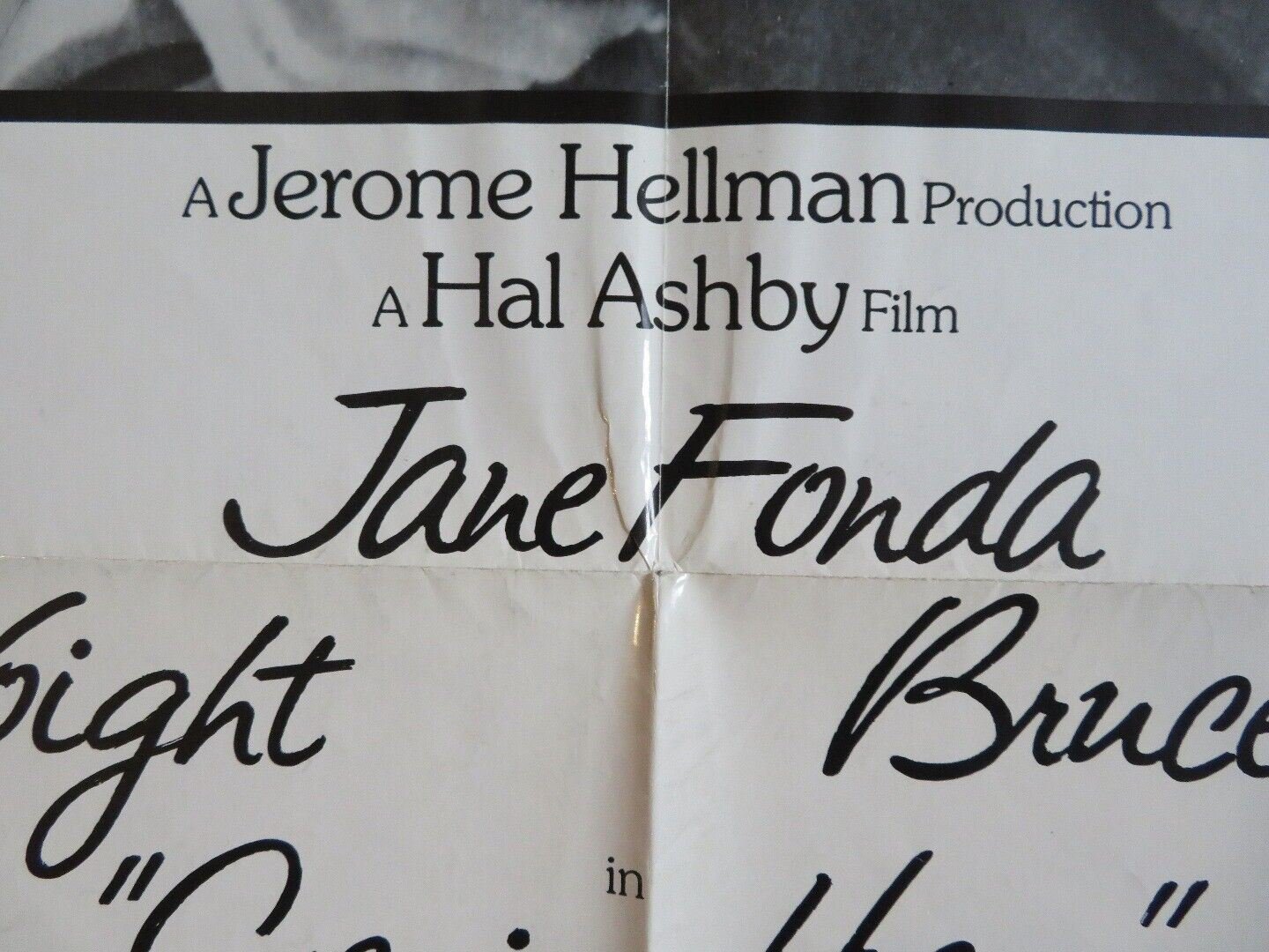 COMING HOME US ONE SHEET POSTER JON VOIGHT JANE FONDA 1978 - Rendezvous Cinema