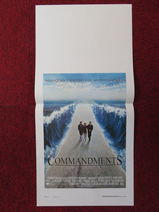 COMMANDMENTS ITALIAN LOCANDINA (27.5"x13") POSTER COURTNEY COX 1998 Movie posters