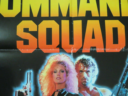 COMMANDO SQUAD US ONE SHEET POSTER WILLIAM SMITH SID HAIG 1987 - Rendezvous Cinema