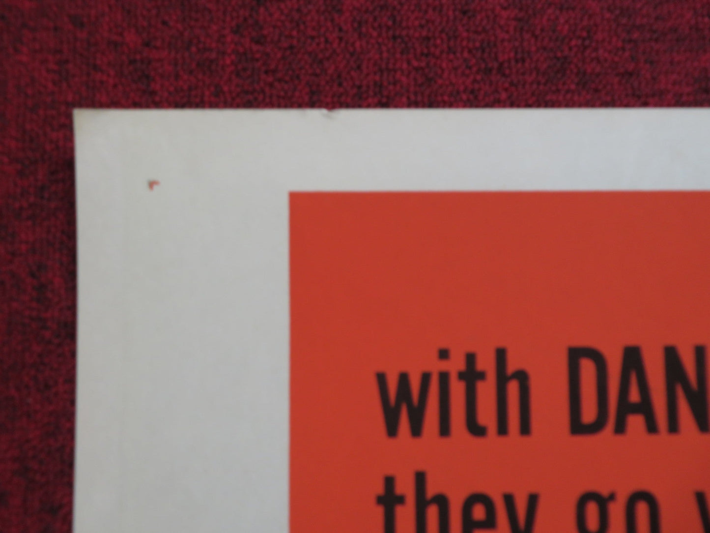 COMMANDO US 30 X 40 ROLLED POSTER STEWART GRANGER DORIAN GRAY 1962 Rendezvous Cinema Movie posters