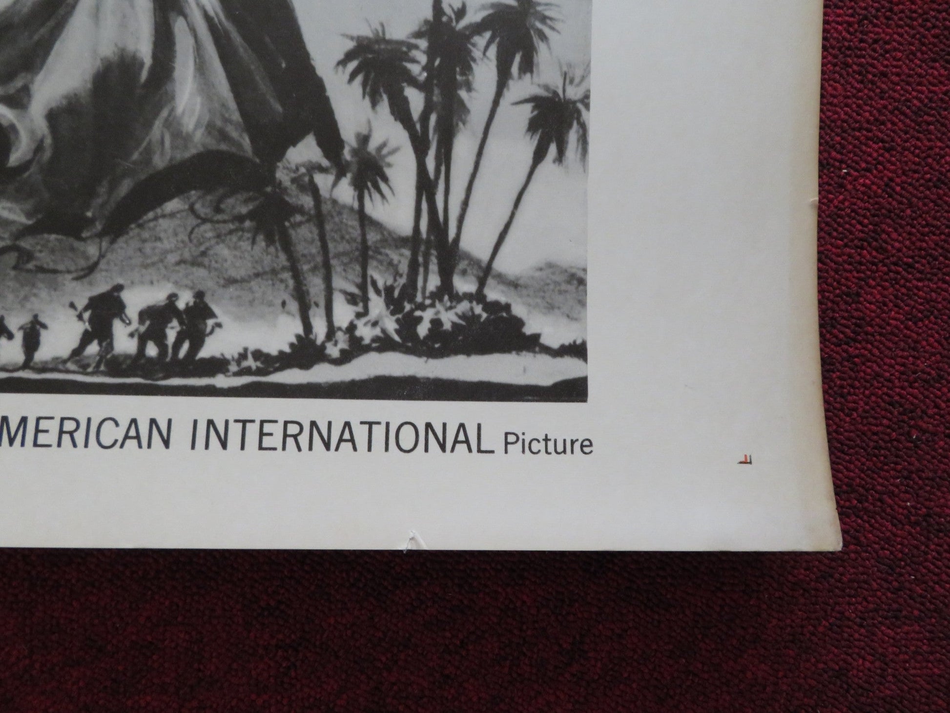 COMMANDO US 30 X 40 ROLLED POSTER STEWART GRANGER DORIAN GRAY 1962 Rendezvous Cinema Movie posters