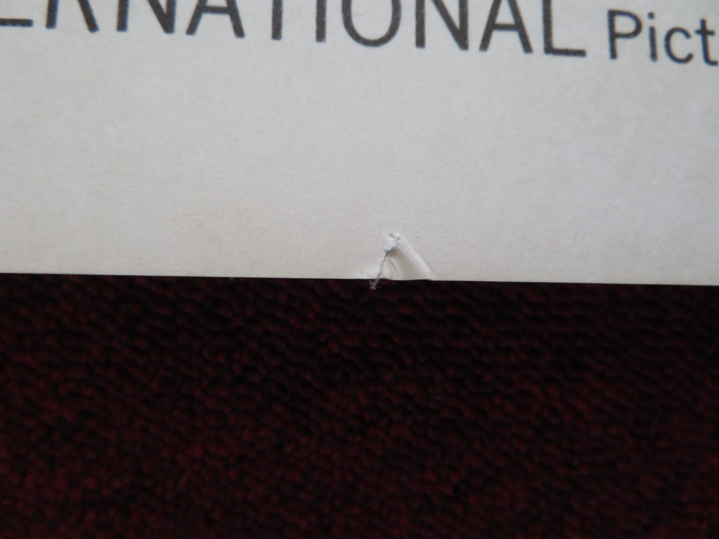 COMMANDO US 30 X 40 ROLLED POSTER STEWART GRANGER DORIAN GRAY 1962 Rendezvous Cinema Movie posters