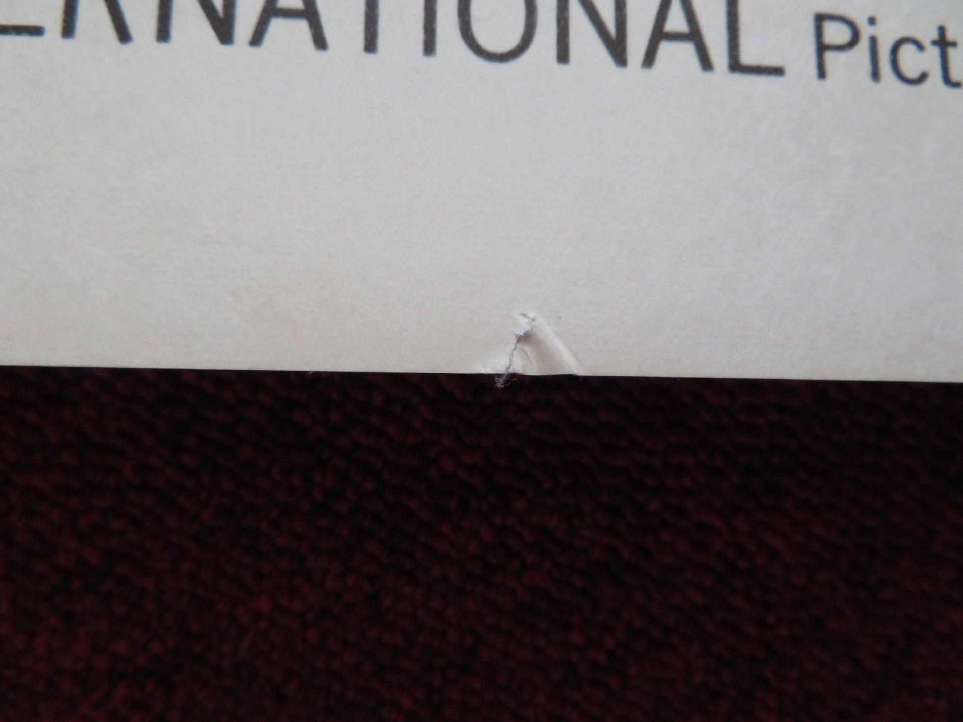 COMMANDO US 30 X 40 ROLLED POSTER STEWART GRANGER DORIAN GRAY 1962 Rendezvous Cinema Movie posters