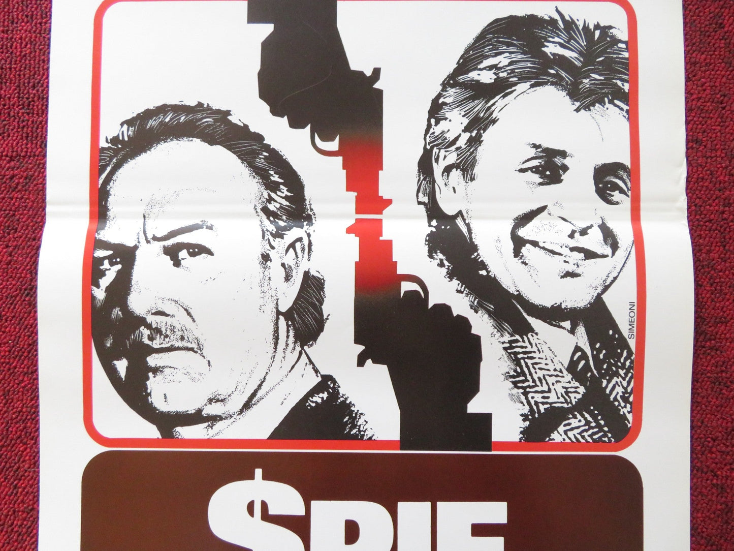 COMPANY BUSINESS ITALIAN LOCANDINA POSTER GENE HACKMAN MIKHAIL BARYSHNIKOV 1991 Rendezvous Cinema Movie posters