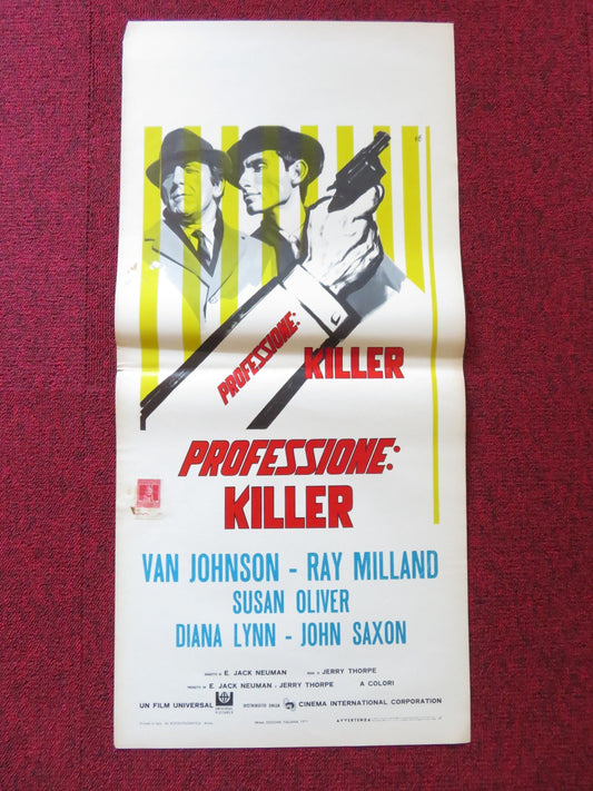 COMPANY OF KILLERS ITALIAN LOCANDINA POSTER VAN JOHNSON RAY MILLAND 1970 Rendezvous Cinema Movie posters