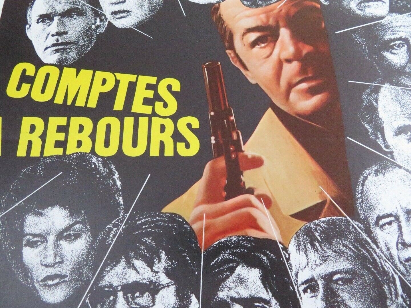 COMPTES A REBOURS / COUNTDOWN BELGIUM (21.5"x 14") POSTER MICHEL BOUQUET 1971 Movie posters