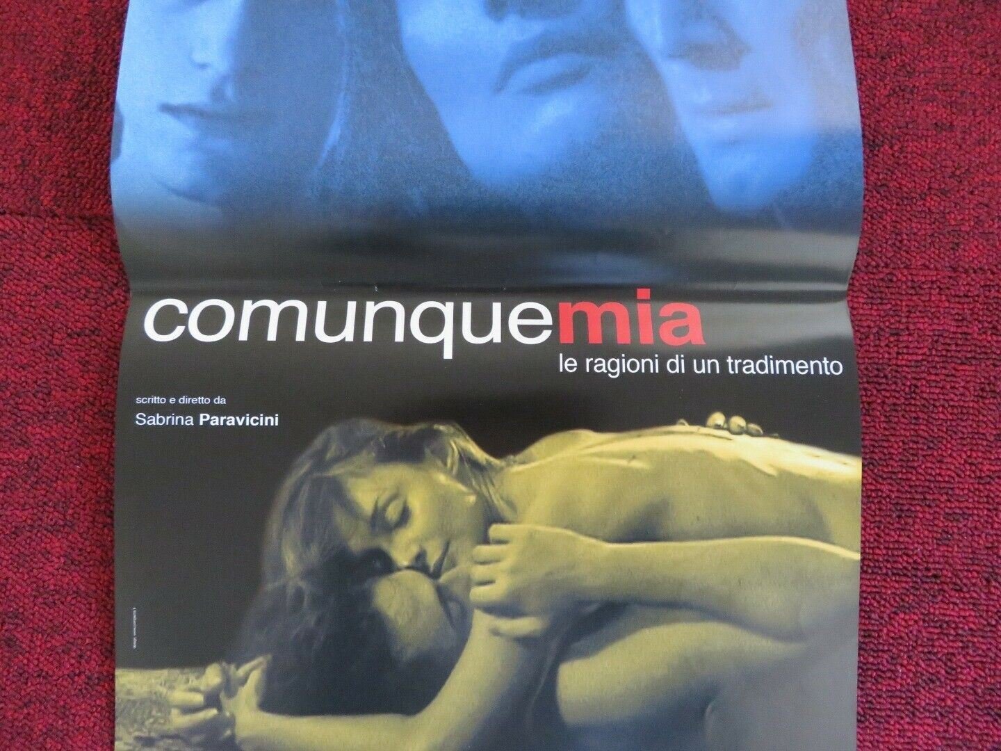 COMUNQUE MIA ITALIAN LOCANDINA (27.5"x11.5") POSTER FRANCESCO MARTINO 2004 - Rendezvous Cinema