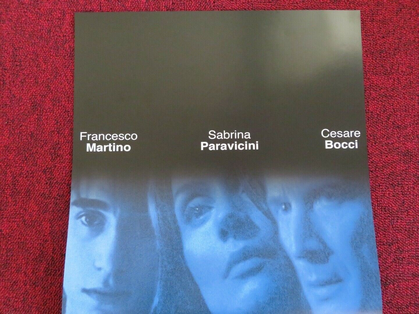 COMUNQUE MIA ITALIAN LOCANDINA (27.5"x11.5") POSTER FRANCESCO MARTINO 2004 - Rendezvous Cinema