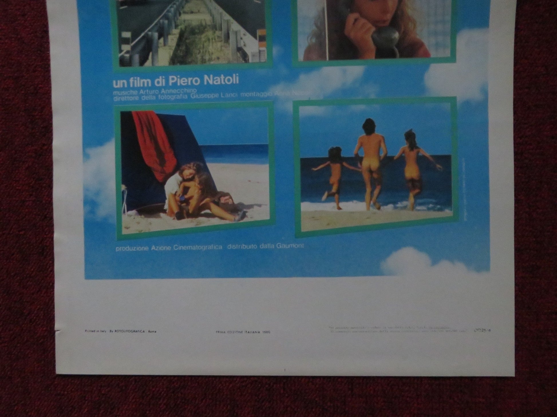 CON... FUSION ITALIAN LOCANDINA POSTER CARLOTTA NATOLI PIERO NATOLI 1980 Rendezvous Cinema Movie posters