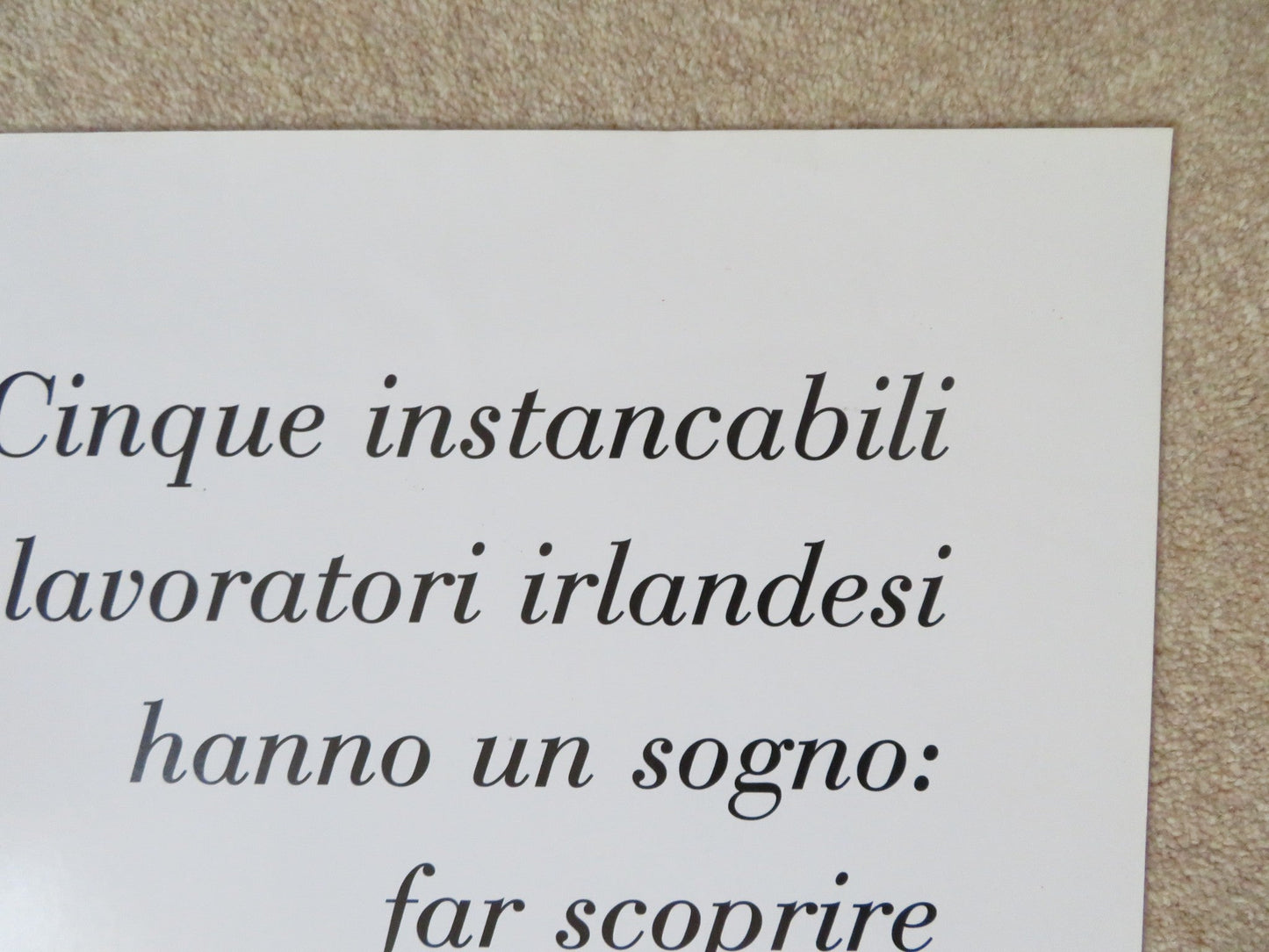 CON LA TESTA TRA LE STELLE / AMERICAN WOMEN ITALIAN 2 FOGLIO POSTER I. HART 2000 Rendezvous Cinema Movie posters