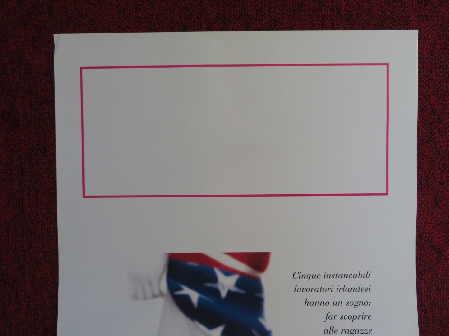 CON LA TESTA TRA LE STELLE ITALIAN LOCANDINA POSTER IAN HART SEAN MCGINLEY 2000 Rendezvous Cinema Movie posters