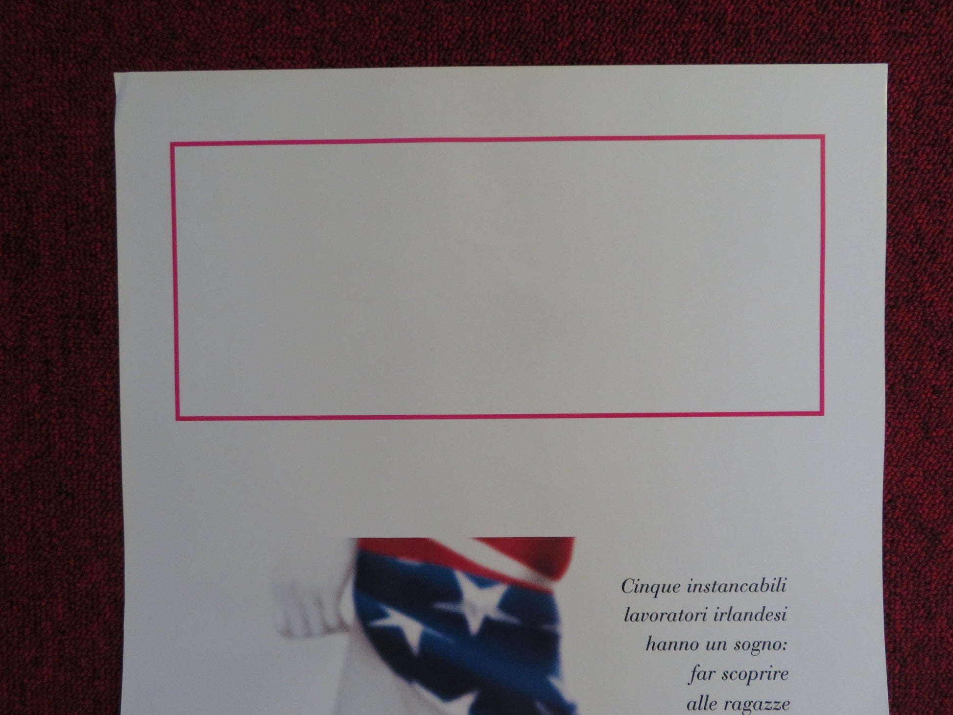 CON LA TESTA TRA LE STELLE ITALIAN LOCANDINA POSTER IAN HART SEAN MCGINLEY 2000 Rendezvous Cinema Movie posters