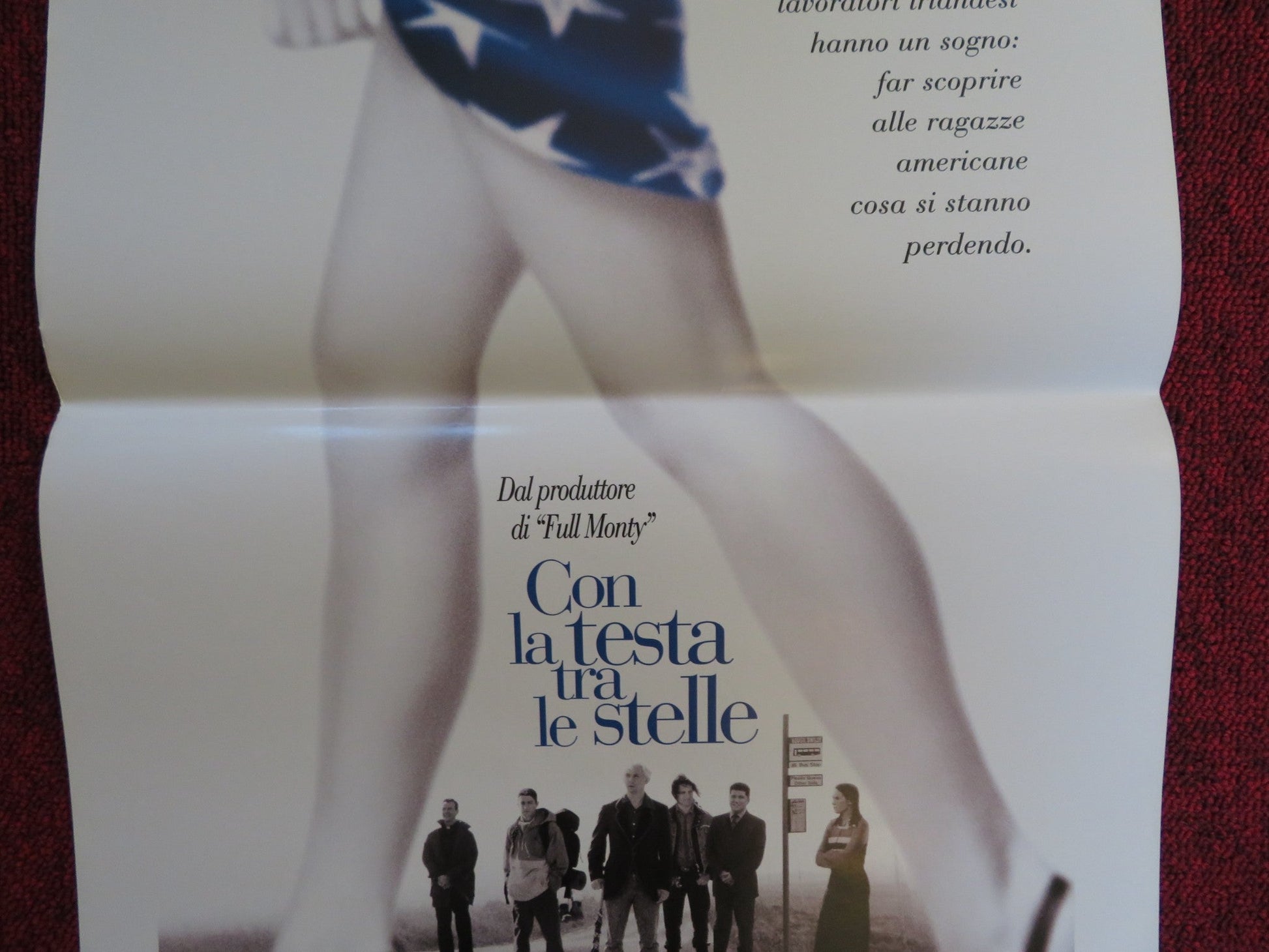 CON LA TESTA TRA LE STELLE ITALIAN LOCANDINA POSTER IAN HART SEAN MCGINLEY 2000 Rendezvous Cinema Movie posters