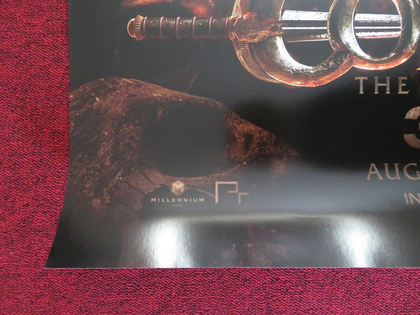 CONAN THE BARBARIAN 3D - A US ONE SHEET ROLLED POSTER JASON MOMOA R PERLMAN 2011 Rendezvous Cinema Movie posters