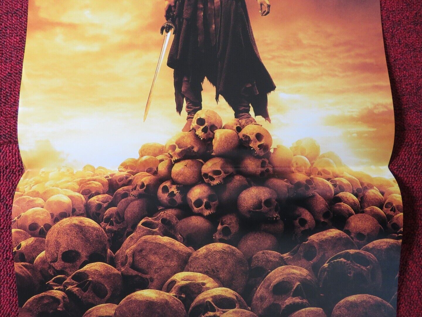 CONAN THE BARBARIAN ITALIAN LOCANDINA (26.5"x12.5") POSTER JASON MOMOA 2011 - Rendezvous Cinema