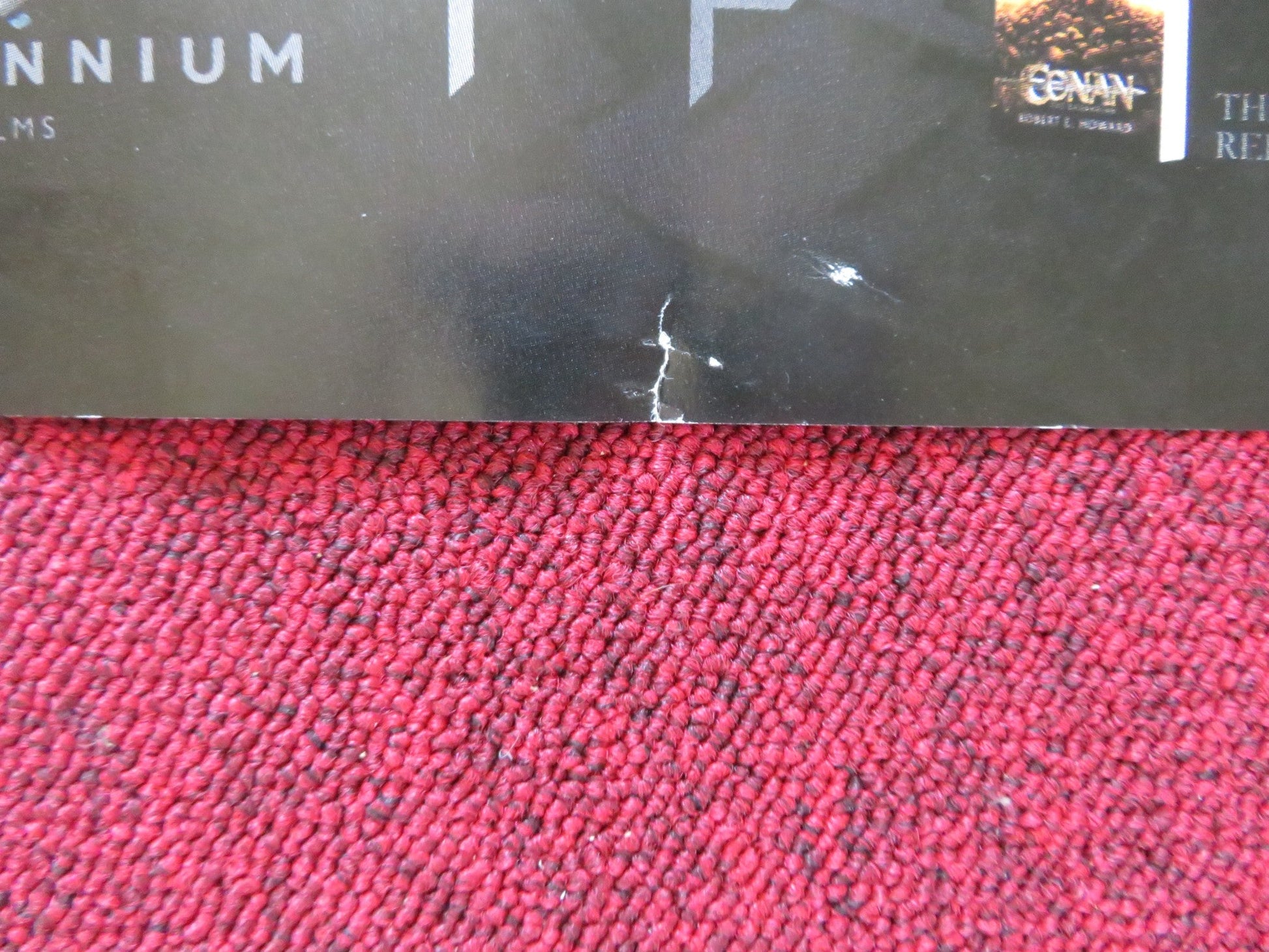 CONAN THE BARBARIAN UK QUAD (30"x 40") ROLLED POSTER JASON MAMOA R. PERLMAN 2011 Rendezvous Cinema Movie posters