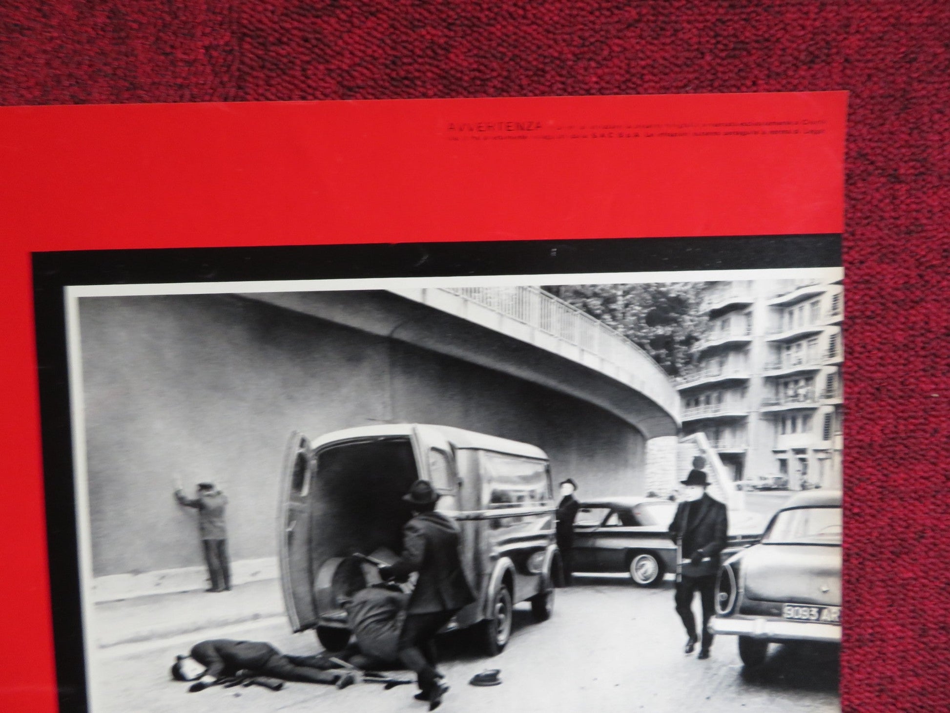 CONCERTO PER UN ASSASSINO ITALIAN FOGLIO POSTER ROBERT HOSSEIN PISIER 1964 Rendezvous Cinema Movie posters