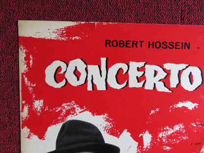 CONCERTO PER UN ASSASSINO ITALIAN FOGLIO POSTER ROBERT HOSSEIN PISIER 1964 Rendezvous Cinema Movie posters