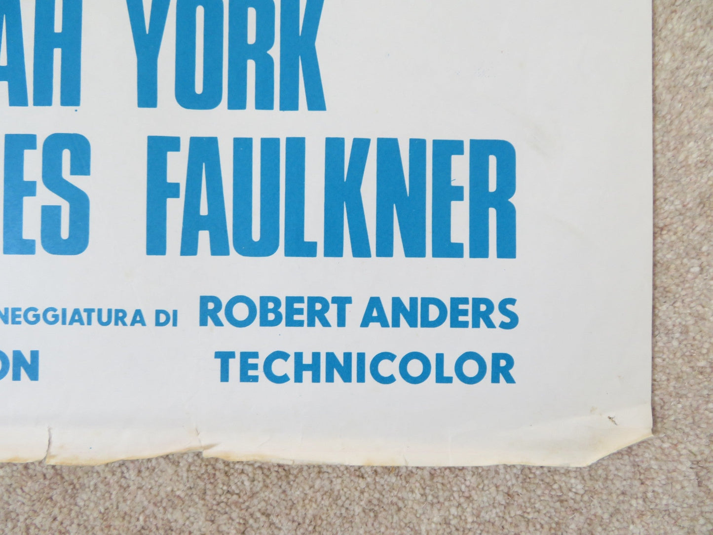 CONDUCT UNBECOMING ITALIAN 2 FOGLIO POSTER MICHAEL YORK R. ATTENBOROUGH 1975 Rendezvous Cinema Movie posters