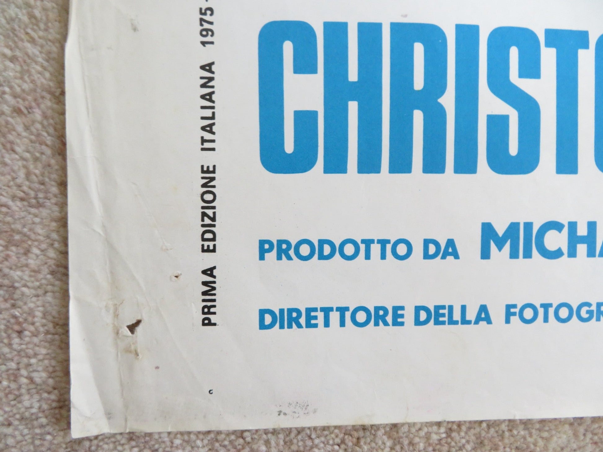 CONDUCT UNBECOMING ITALIAN 2 FOGLIO POSTER MICHAEL YORK R. ATTENBOROUGH 1975 Rendezvous Cinema Movie posters